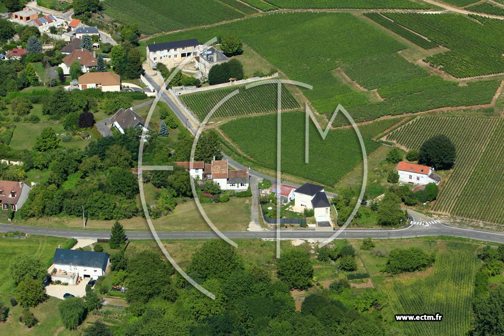 Photo arienne de Montigny-sur-Vesle