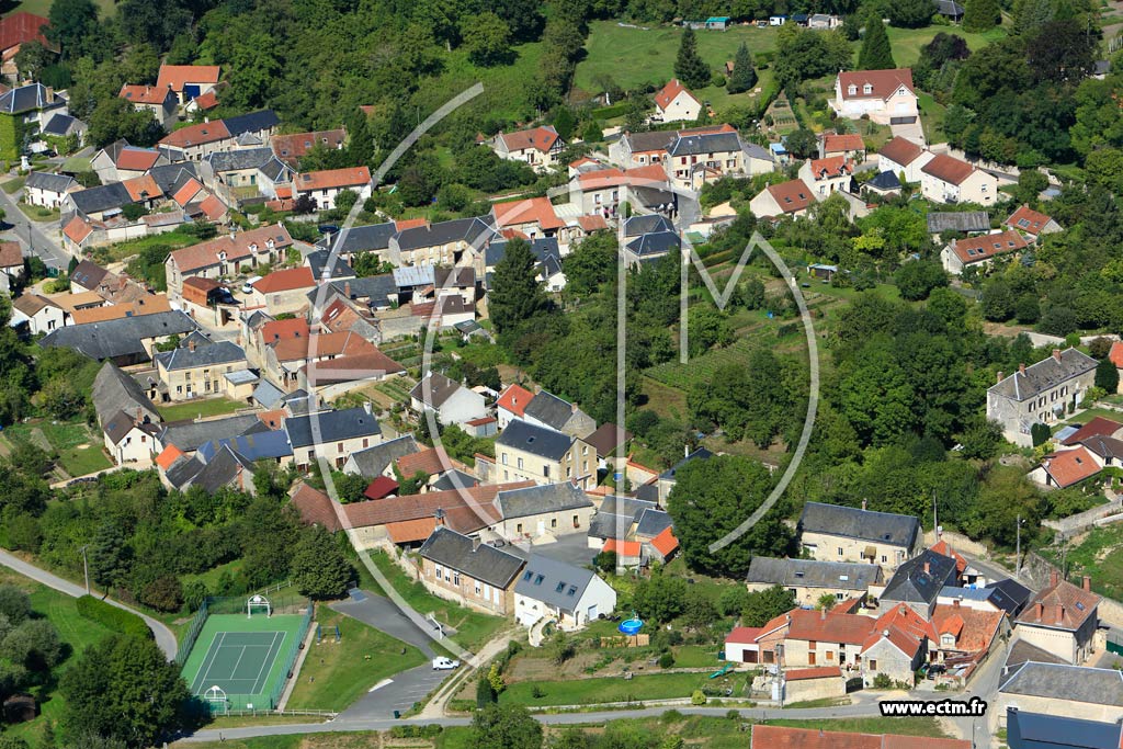 Photo arienne de Montigny-sur-Vesle