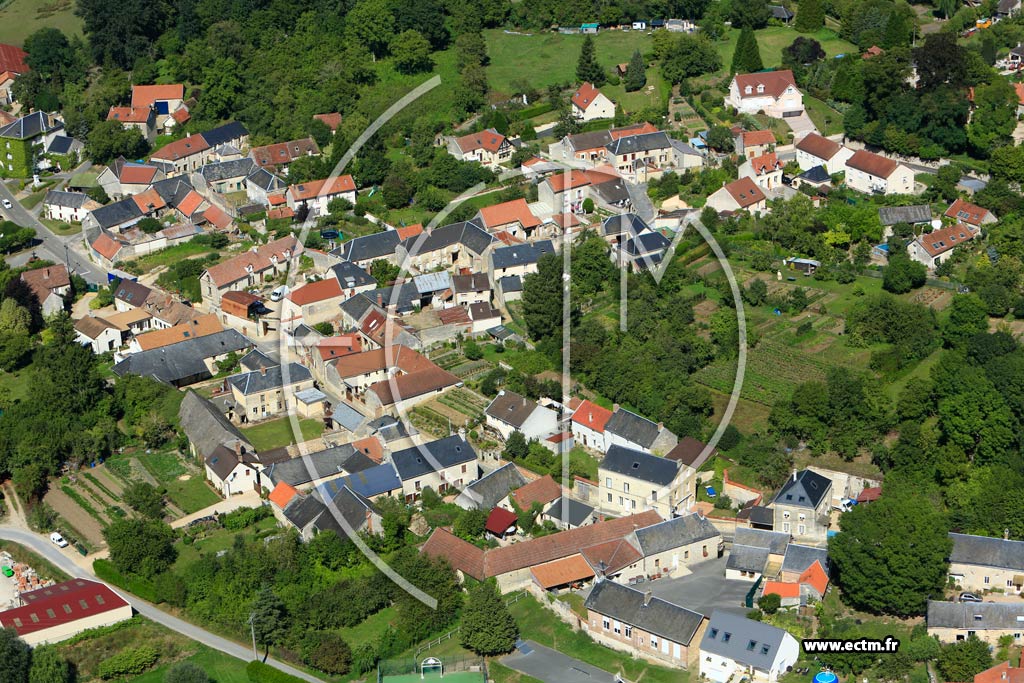 Photo arienne de Montigny-sur-Vesle