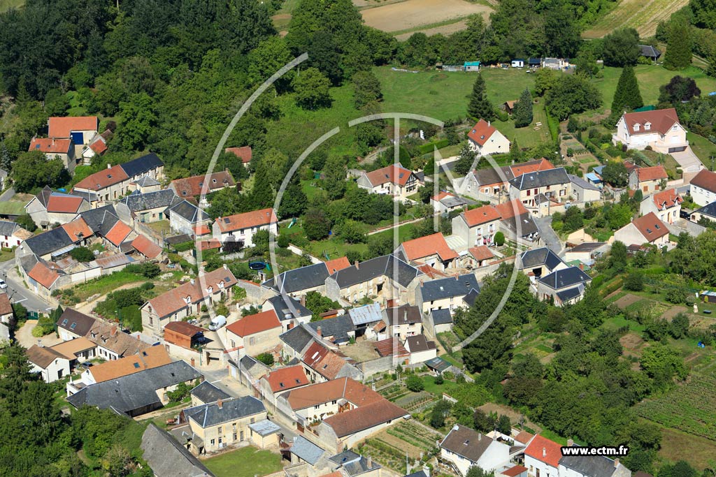 Photo arienne de Montigny-sur-Vesle