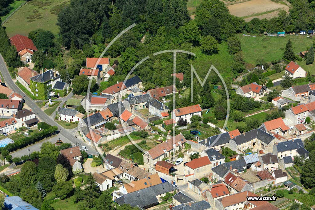 Photo arienne de Montigny-sur-Vesle