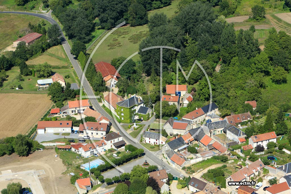 Photo arienne de Montigny-sur-Vesle