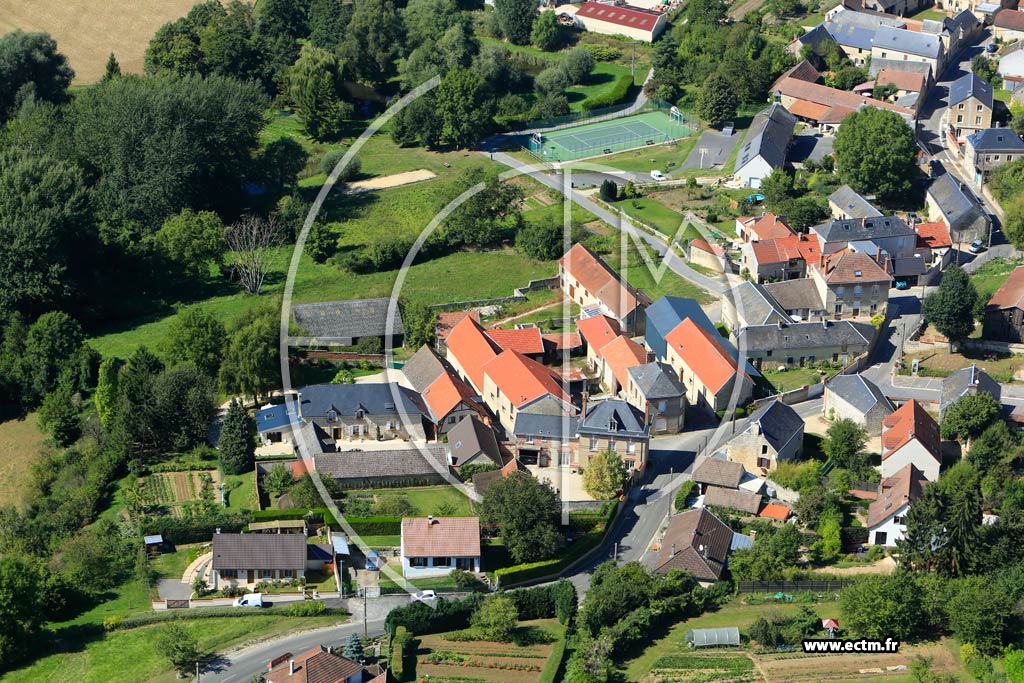 Photo arienne de Montigny-sur-Vesle