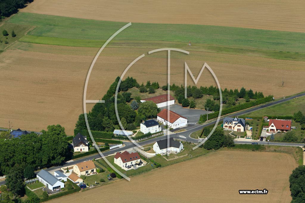 Photo arienne de Montigny-sur-Vesle (Les Vantaux)
