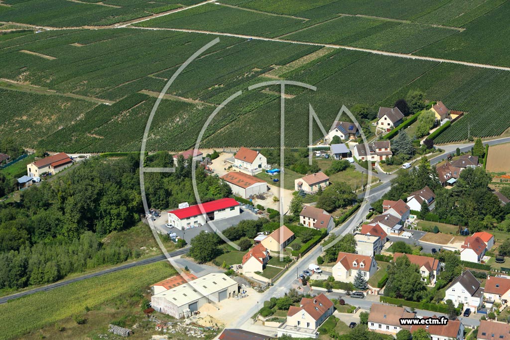 Photo arienne de Trigny (Saint-Nicolas)