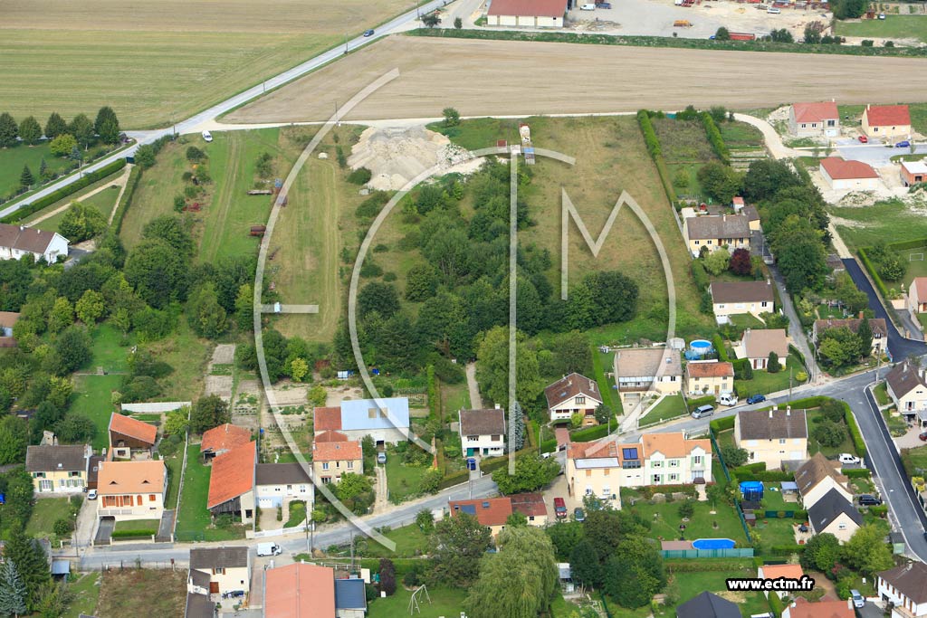 Photo arienne de Warmeriville