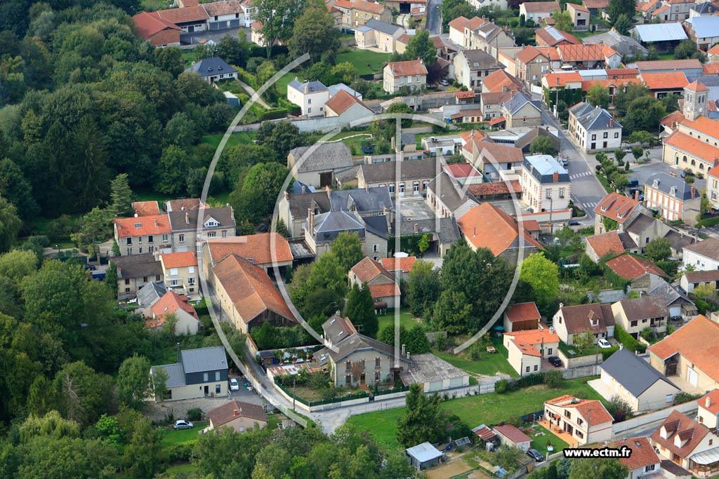 Photo arienne de Warmeriville