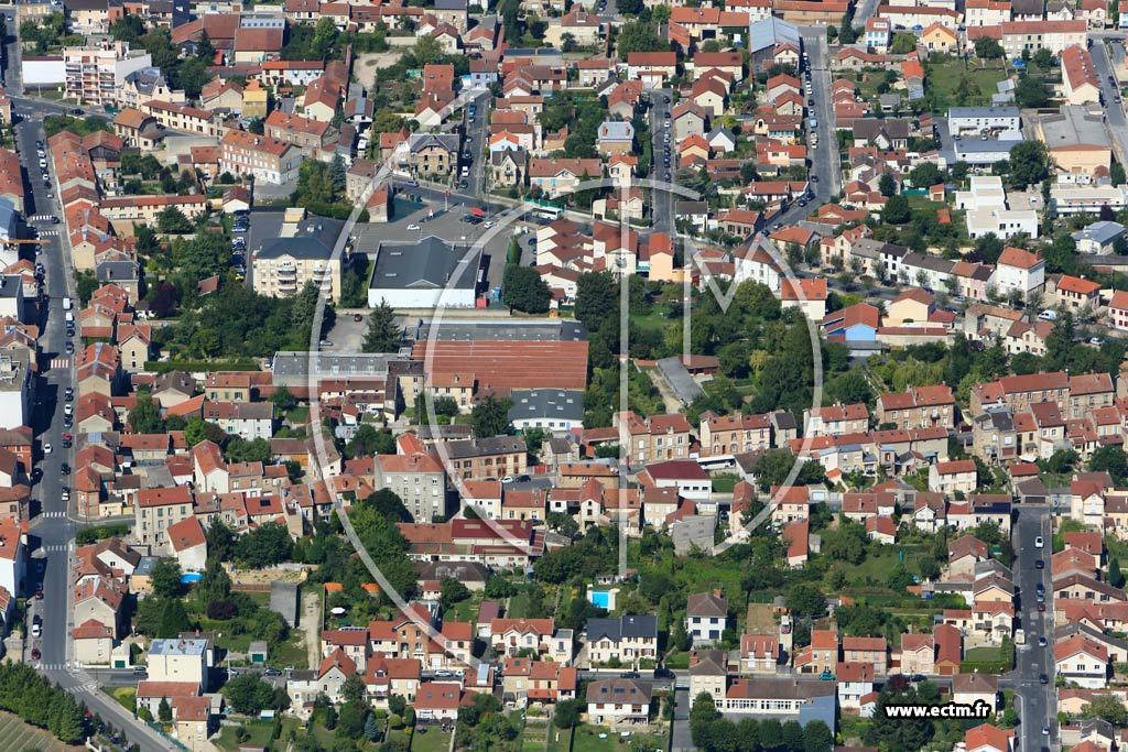 Photo arienne de Chlons-en-Champagne (Centre - Lon Bourgeois)