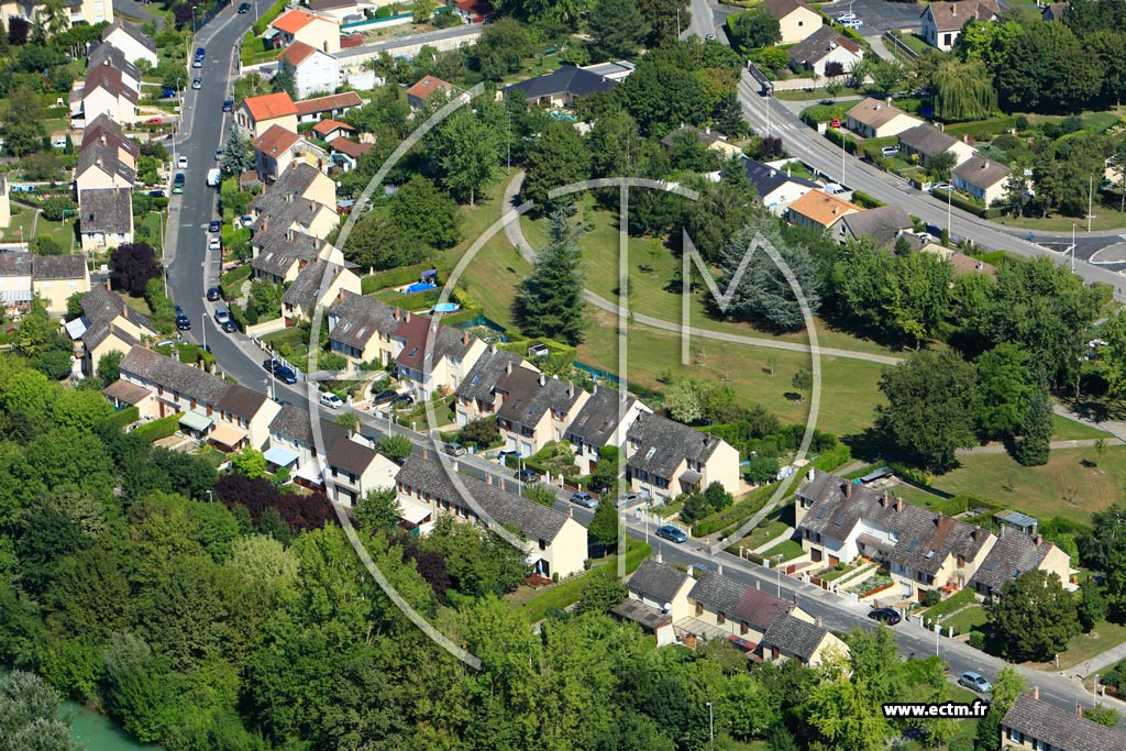 Photo arienne de Chlons-en-Champagne (Croix Dampierre - Allende)