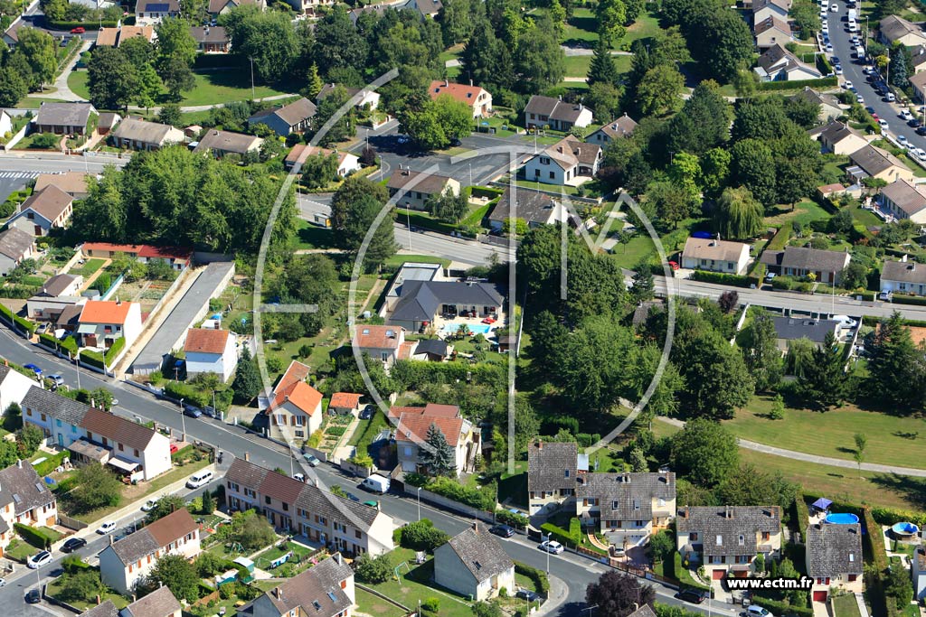 Photo arienne de Chlons-en-Champagne (Croix Dampierre - Allende)
