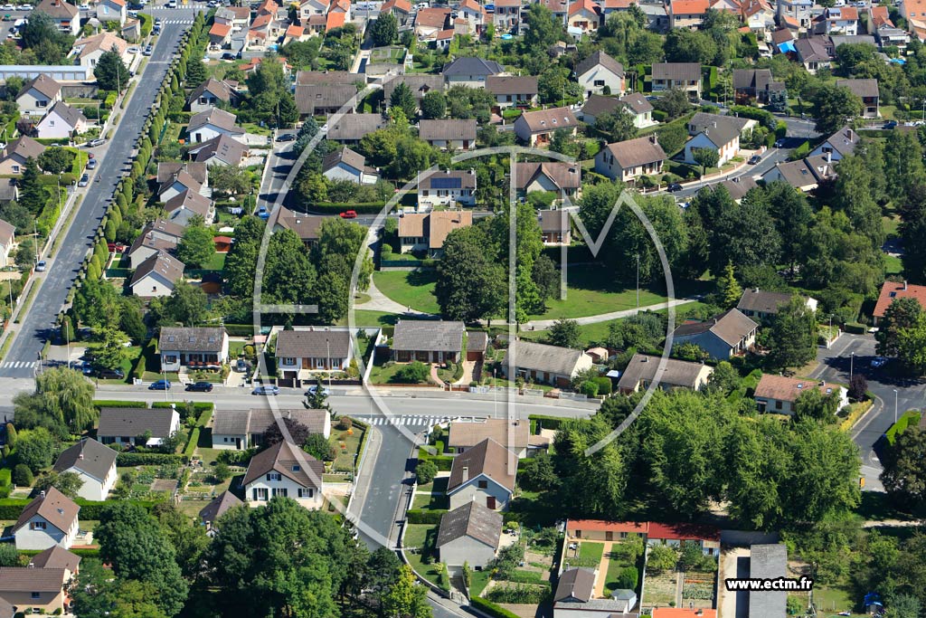 Photo arienne de Chlons-en-Champagne (Croix Dampierre - Allende)