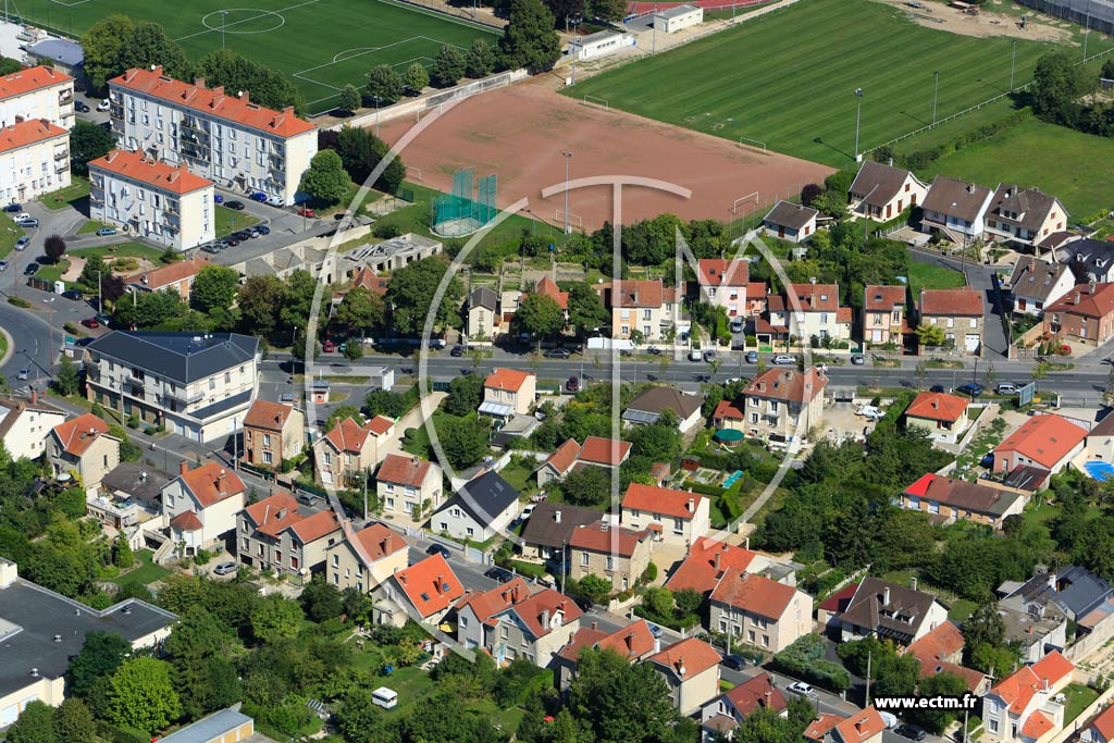 Photo arienne de Chlons-en-Champagne (Croix Dampierre - Allende)