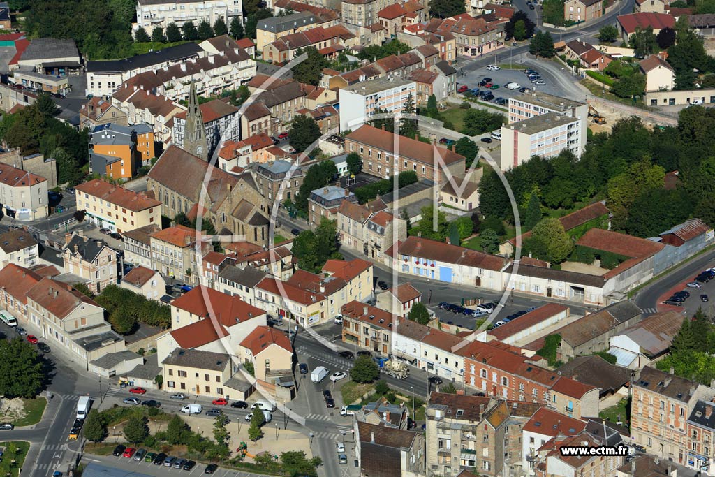 Photo arienne de Chlons-en-Champagne (Frison - Gare)
