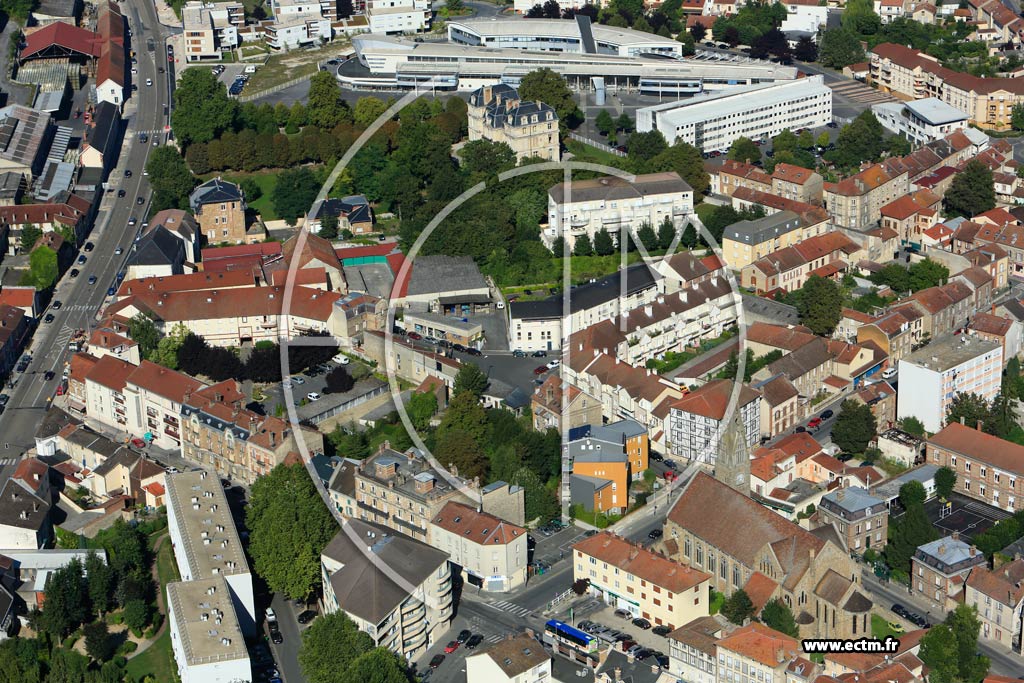 Photo arienne de Chlons-en-Champagne (Frison - Gare)