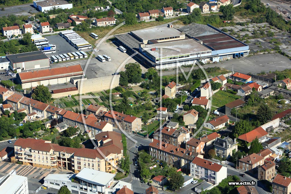Photo arienne de Chlons-en-Champagne (Frison - Gare)