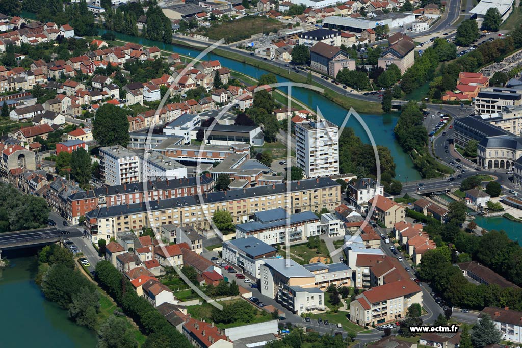Photo arienne de Chlons-en-Champagne (Frison - Gare)