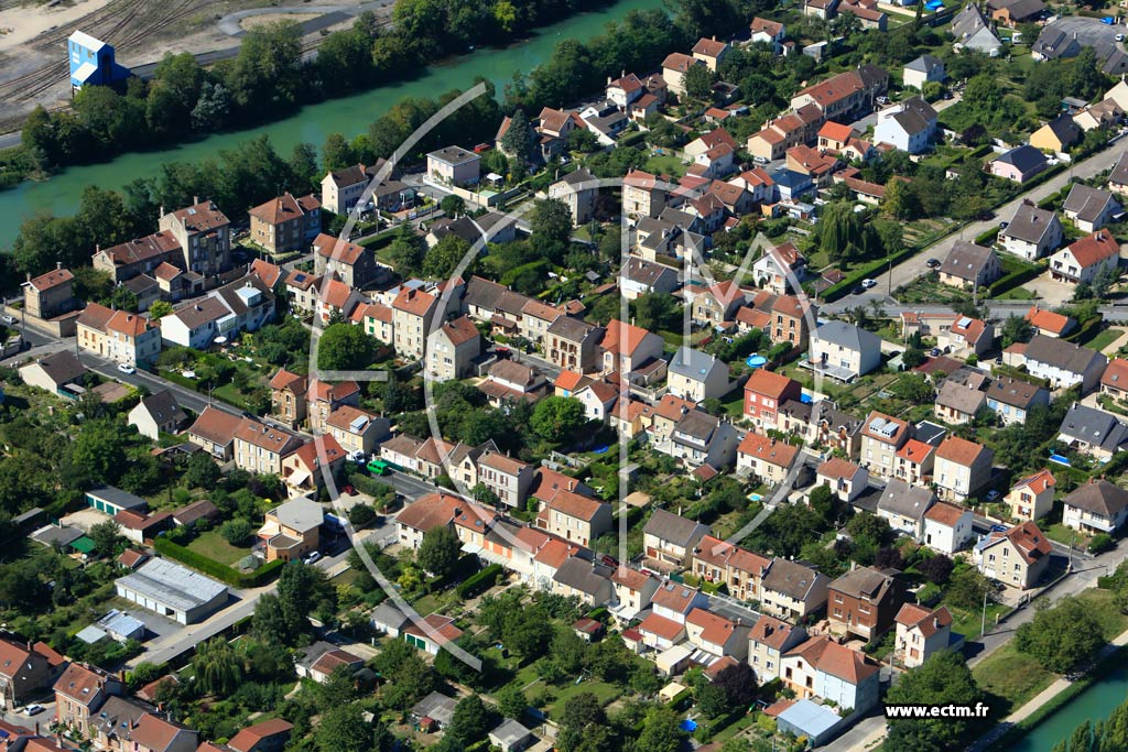 Photo arienne de Chlons-en-Champagne (Frison - Gare)