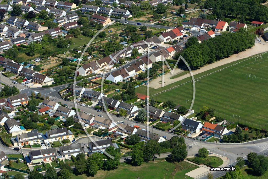 Photo arienne de Chlons-en-Champagne (Grvires)