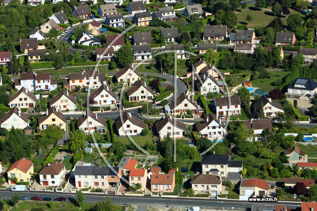 Photo arienne de Chlons-en-Champagne (Mont Saint Michel - Chanteperdrix)