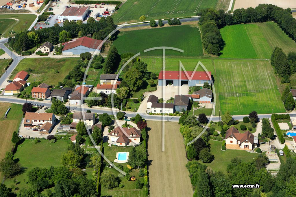 Photo arienne de Courtisols (La Maison Neuve)
