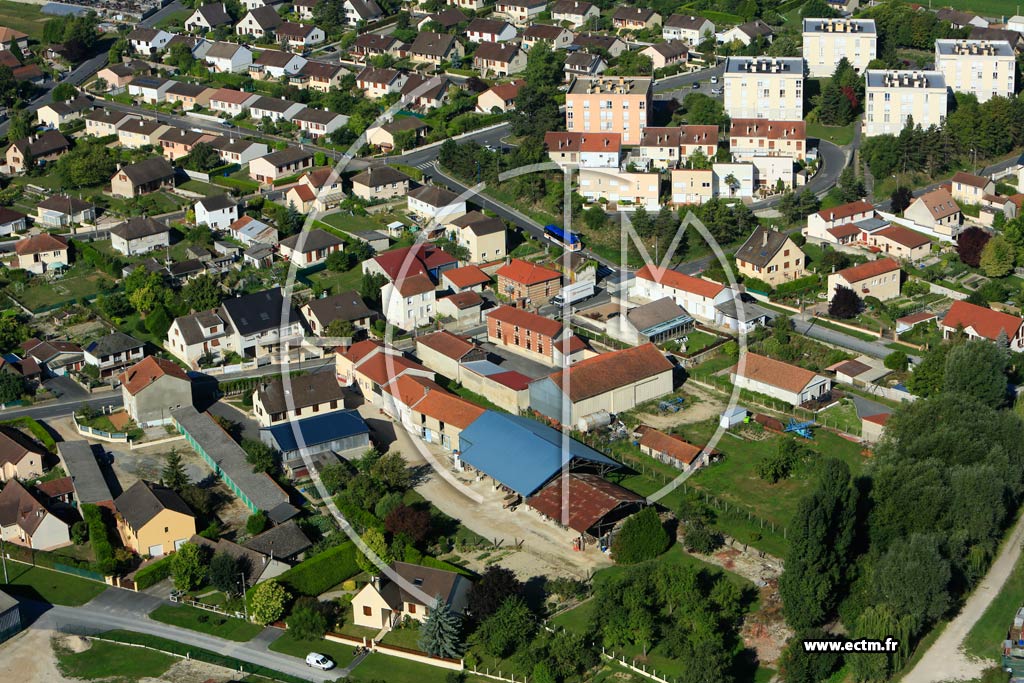 Photo arienne de Fagnires