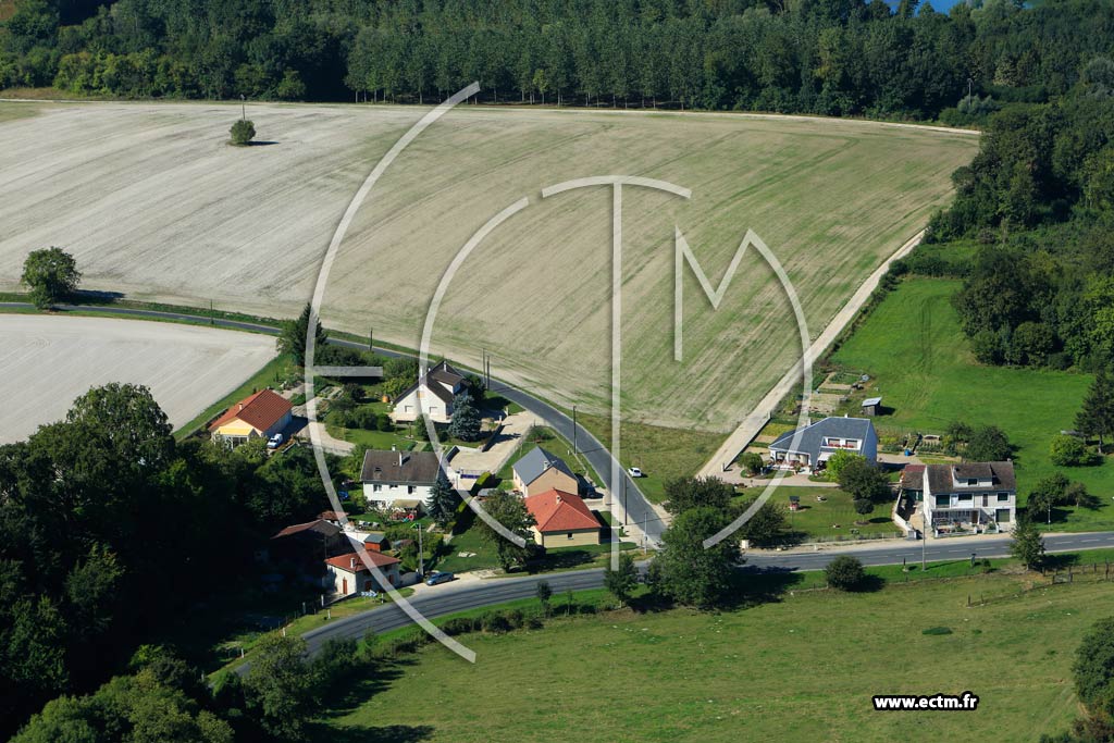 Photo arienne de La Chausse-sur-Marne