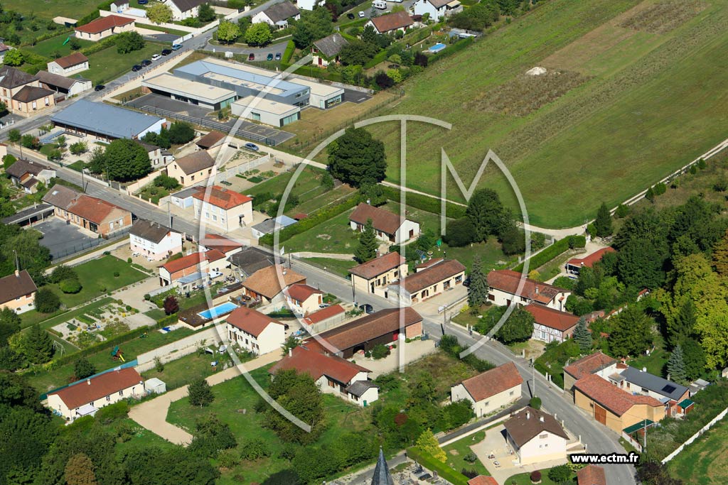 Photo arienne de La Chausse-sur-Marne
