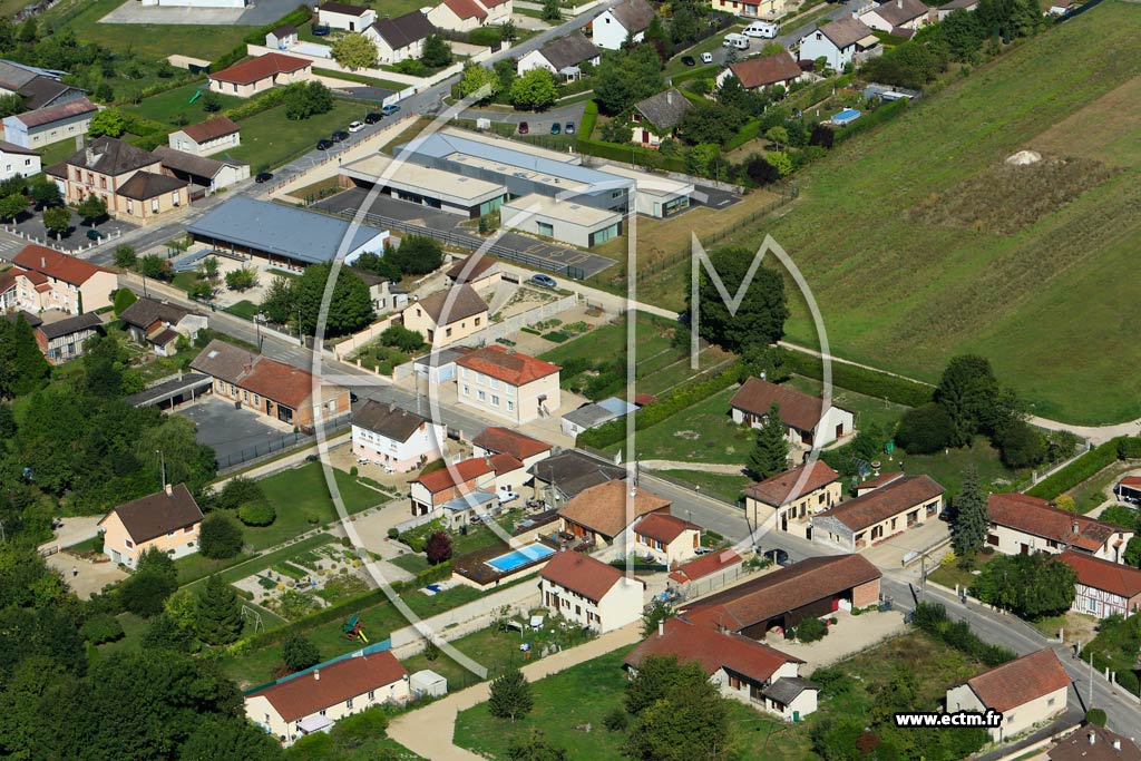 Photo arienne de La Chausse-sur-Marne