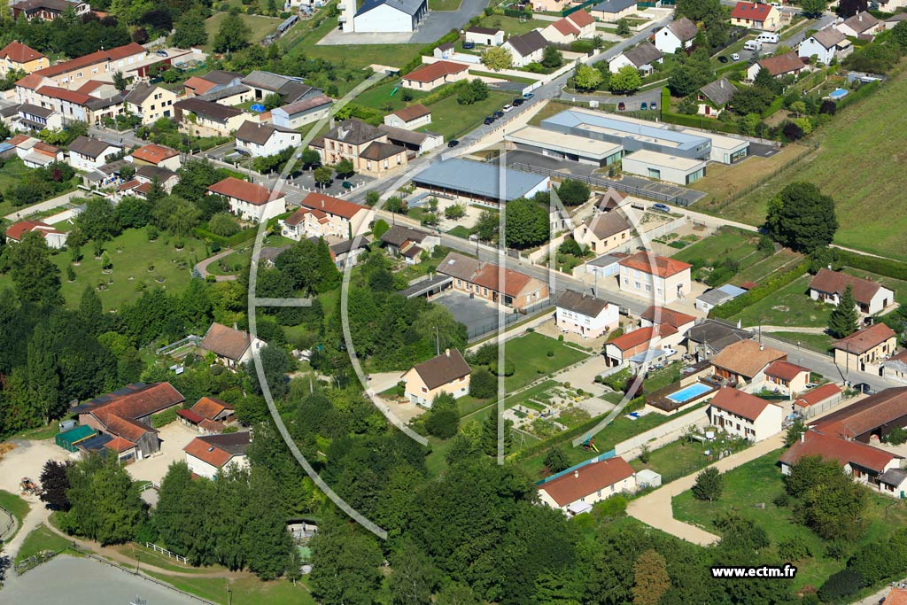Photo arienne de La Chausse-sur-Marne
