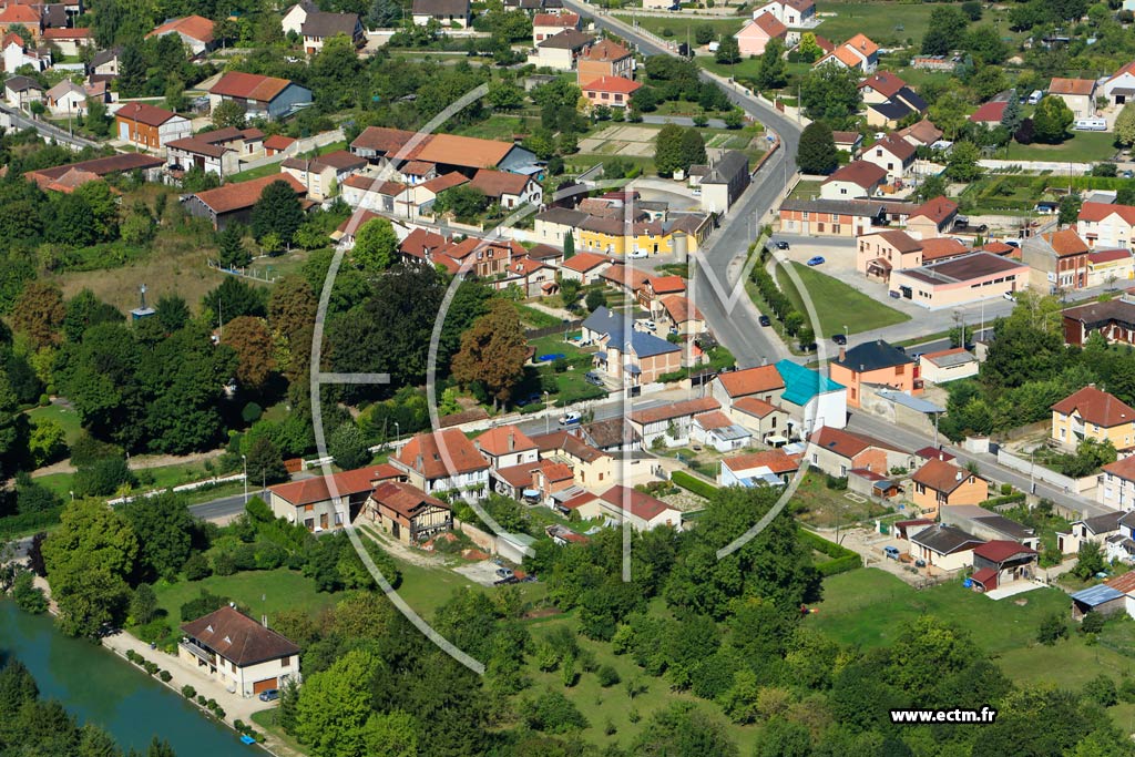 Photo arienne de La Chausse-sur-Marne