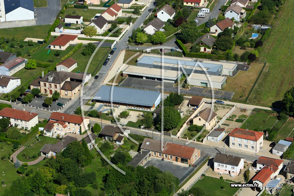 Photo arienne de La Chausse-sur-Marne