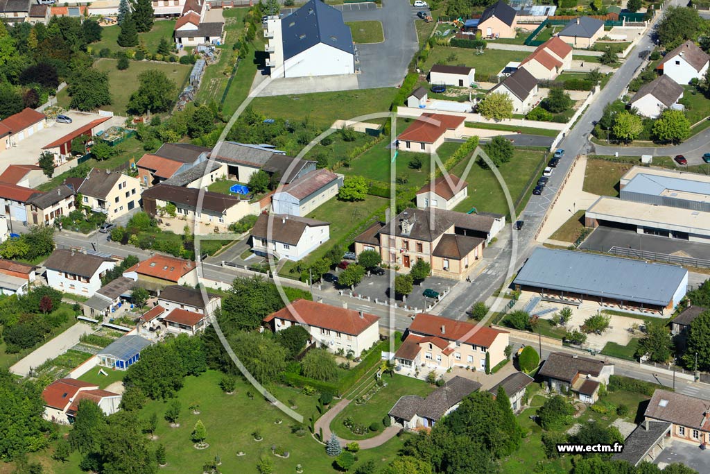 Photo arienne de La Chausse-sur-Marne