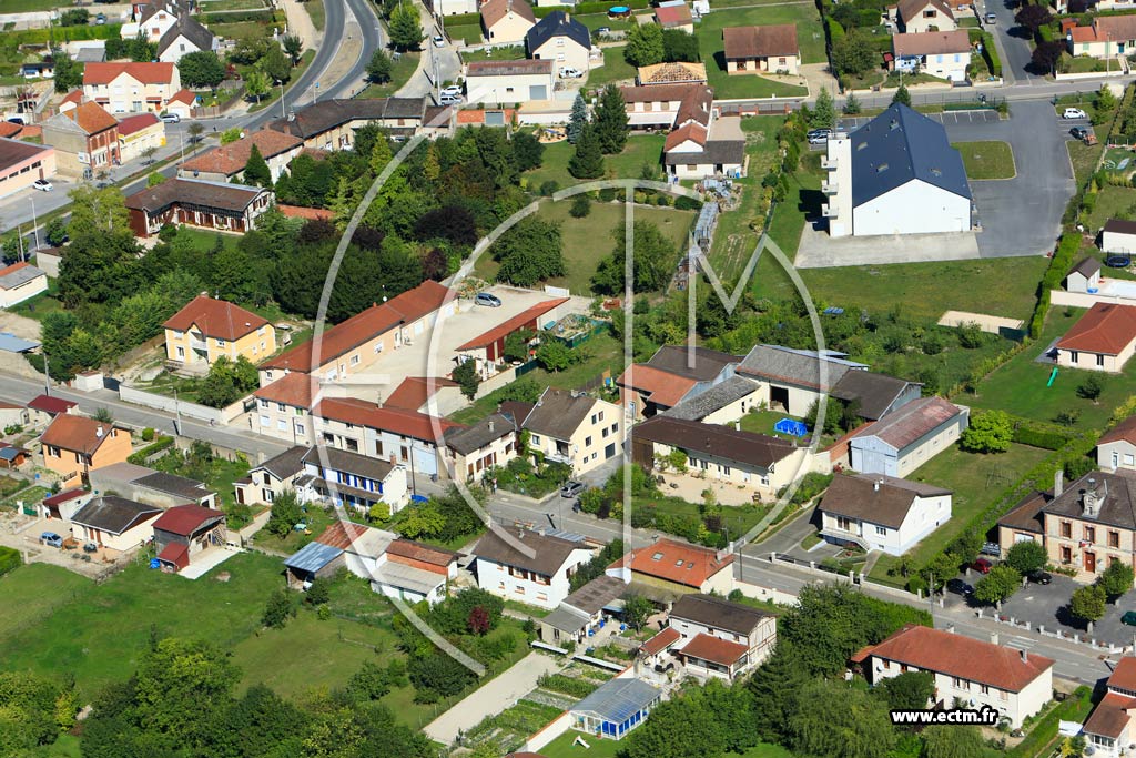 Photo arienne de La Chausse-sur-Marne