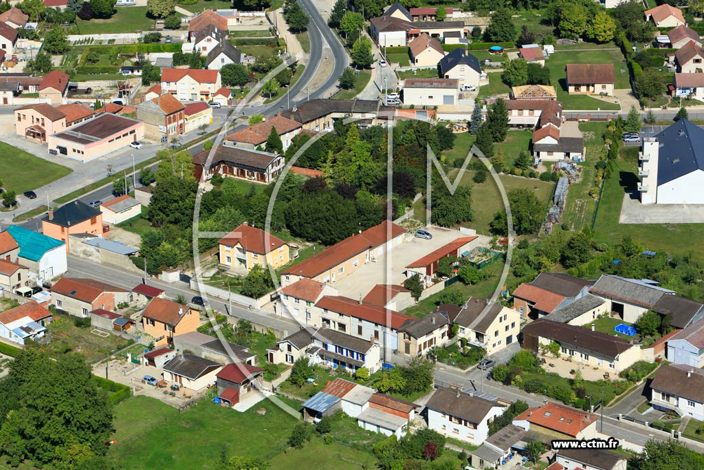 Photo arienne de La Chausse-sur-Marne