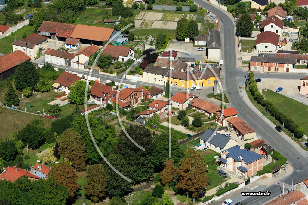 Photo arienne de La Chausse-sur-Marne