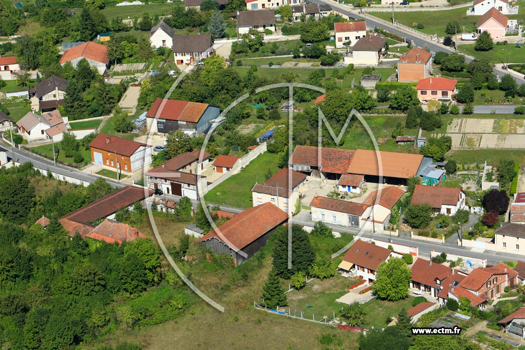 Photo arienne de La Chausse-sur-Marne