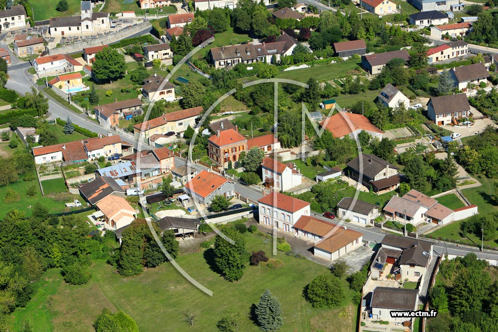 Photo arienne de La Chausse-sur-Marne