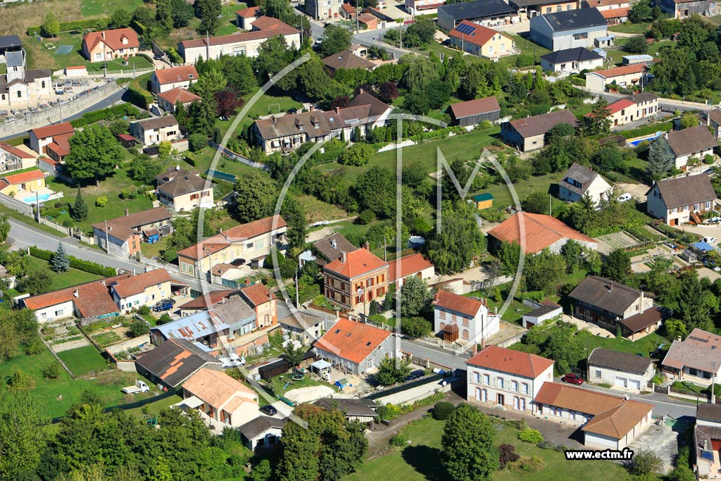 Photo arienne de La Chausse-sur-Marne