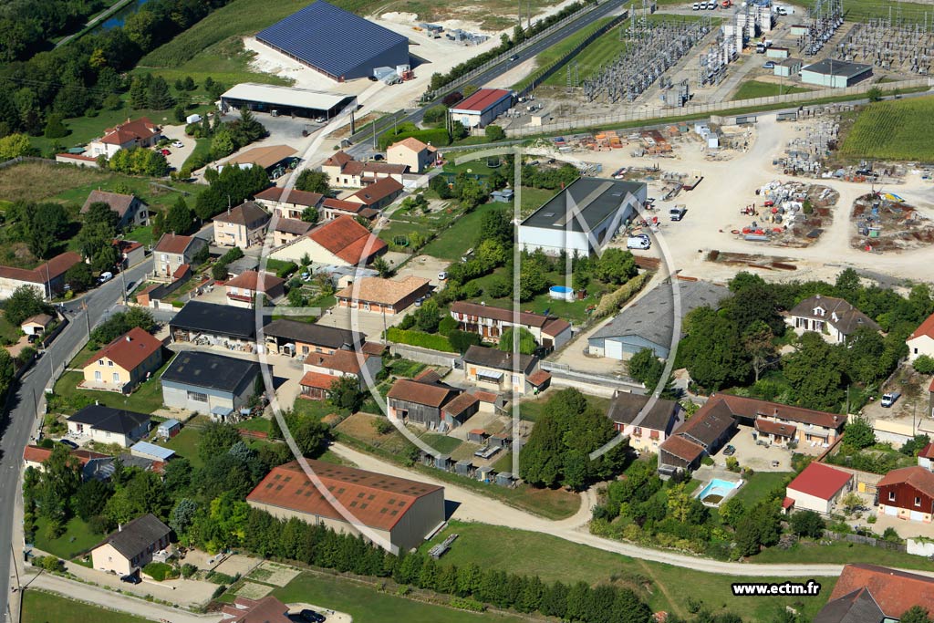Photo arienne de La Chausse-sur-Marne