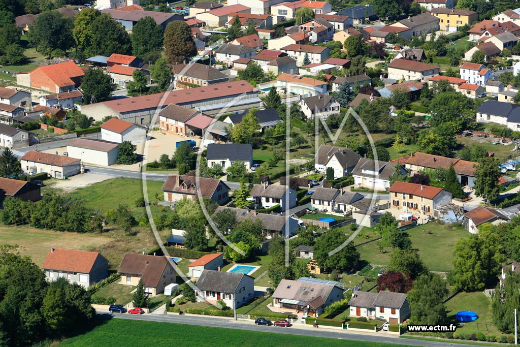 Photo arienne de Saint-Germain-la-ville