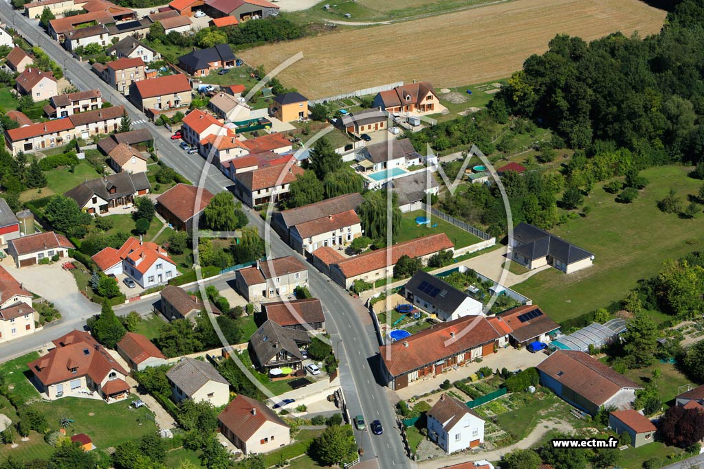 Photo arienne de Saint-Germain-la-ville