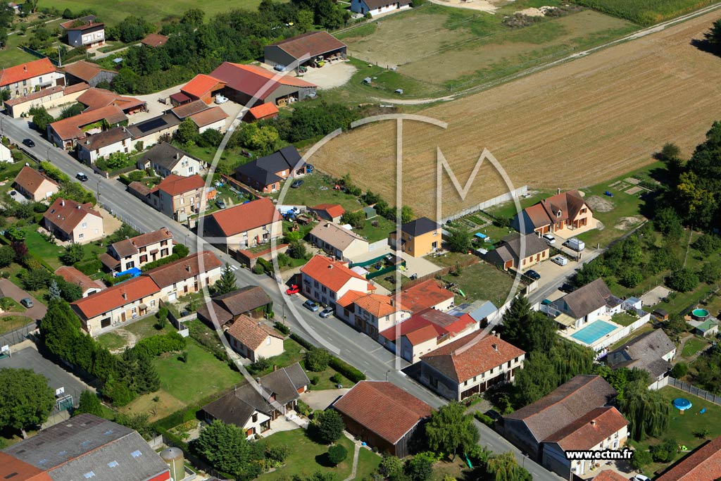 Photo arienne de Saint-Germain-la-ville