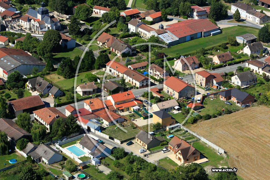 Photo arienne de Saint-Germain-la-ville