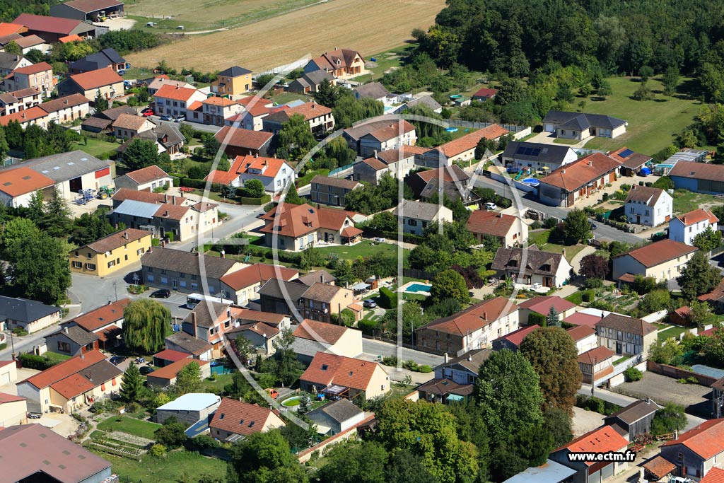 Photo arienne de Saint-Germain-la-ville