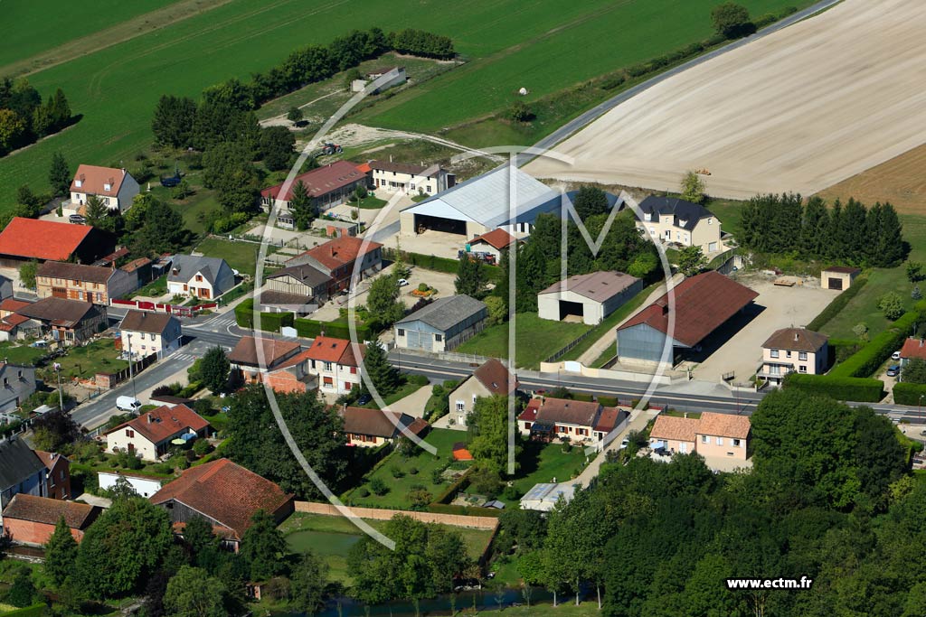 Photo arienne de Saint-Jean-sur-Moivre