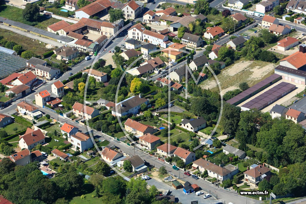 Photo arienne de Saint-Memmie