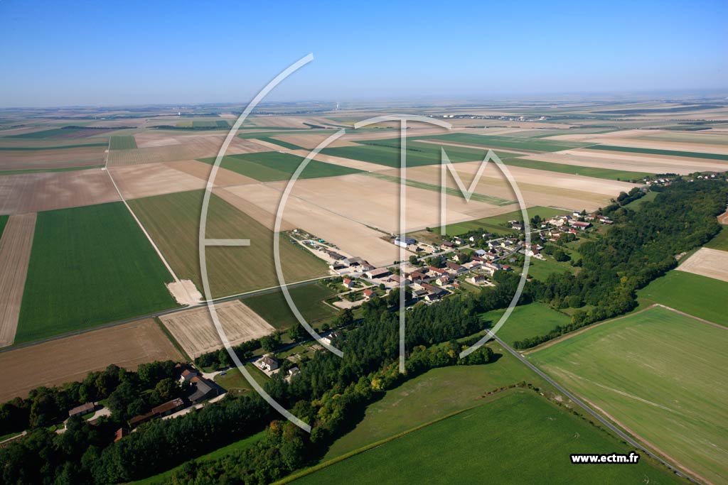 Photo arienne de Saint-Quentin-sur-Coole