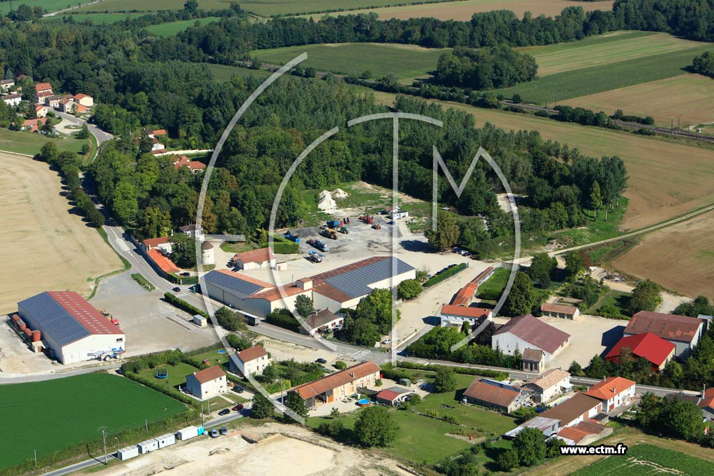 Photo arienne de Vitry-la-Ville (Vouciennes)