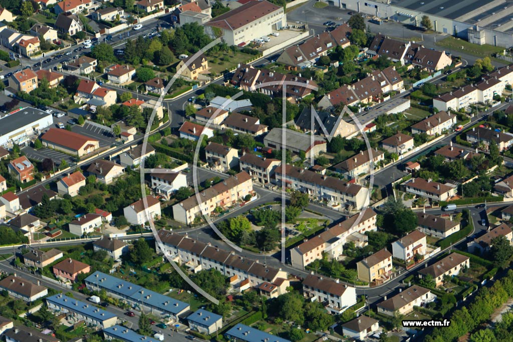 Photo arienne de Reims (La Neuvillette)