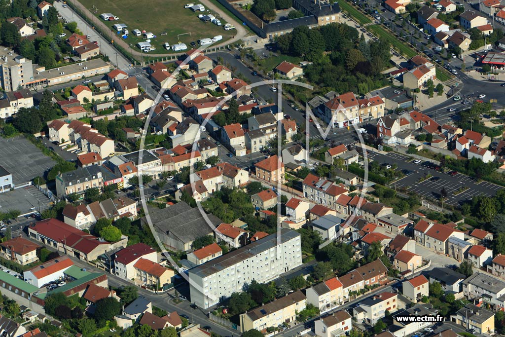 Photo arienne de Reims (Trois Fontaines)
